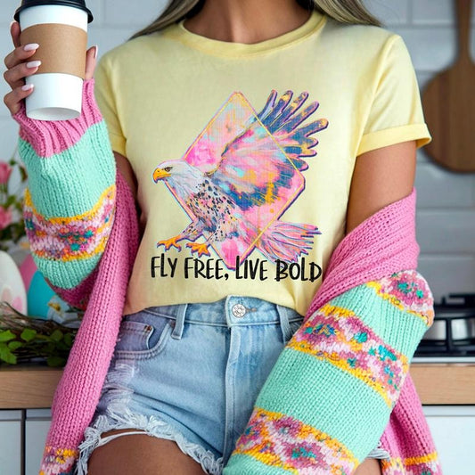 Fly Free DTF Transfers - THIS IS NOT A SHIRT Hoodie, Sweatshirt | InkThreadWorks.com