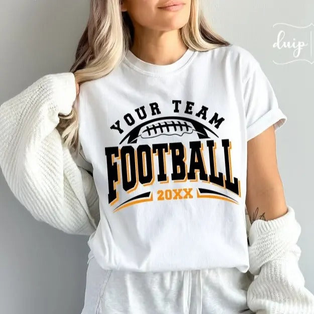Football Game Day Shirt, T-Mom Shirt, Football Shirt For Women, Sports Mom Shirt, Mothers Day Gift, Family Footbal Shirt. shirt trend 2025, shirt best selling