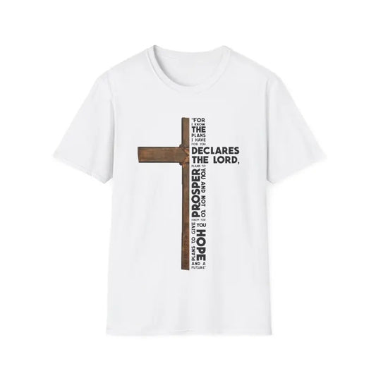 For I Know The Plans I Have For You - Jeremiah 29:11 Design T-Shirt Hoodie, Sweatshirt | InkThreadWorks.com