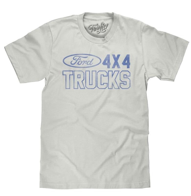 Ford 4x4 Trucks T-Shirt - Cream Hoodie, Sweatshirt | InkThreadWorks.com