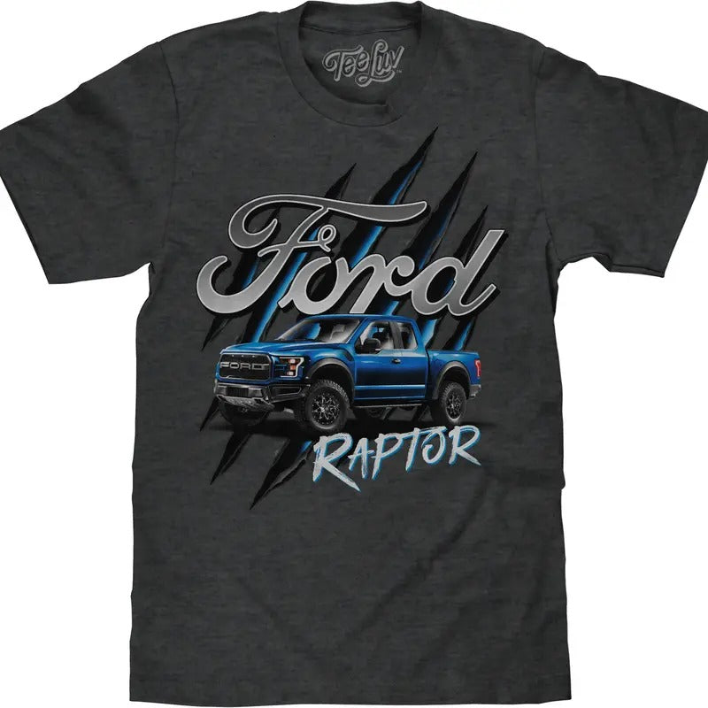Ford F-150 Raptor T-Shirt - Gray Hoodie, Sweatshirt | InkThreadWorks.com