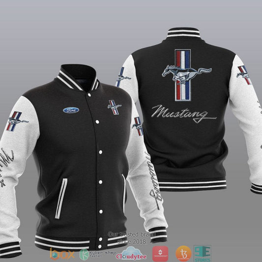 Ford Mustang Car brand Baseball Jacket