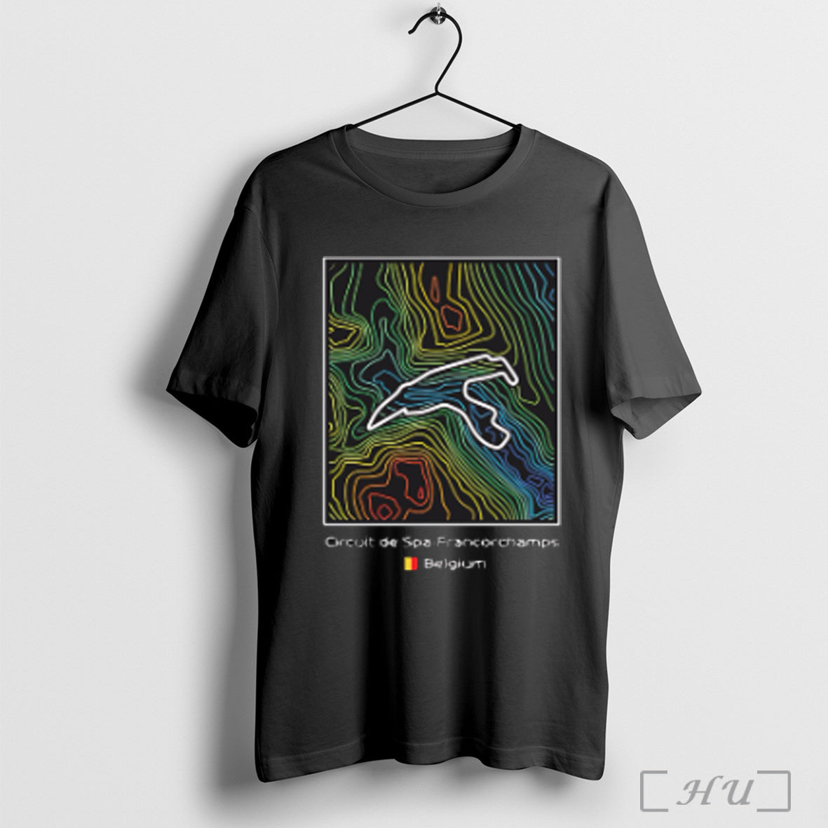Formula 1 Circuit De Spa Francorchamps Belgium T Shirt