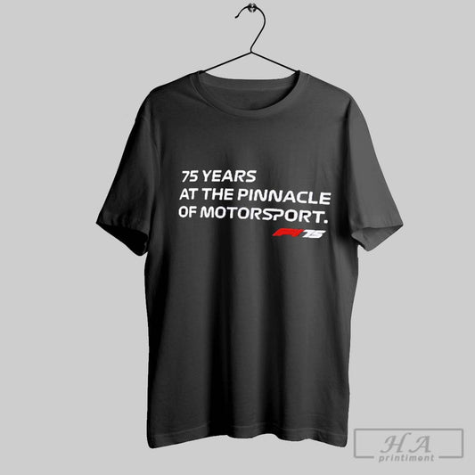 Formula 1 F175 Slogan 75 Years At The Pinnacle Of Motorsport