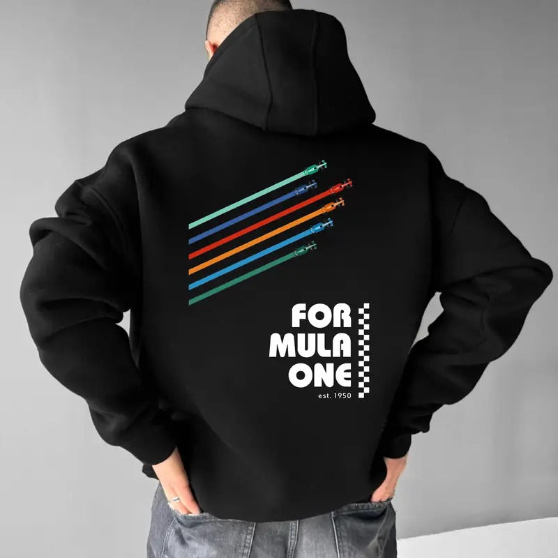 Formula 1 Hoodie Sweatshirt T-shirt Racing Formula 1, Unisex, Menswear Racing Shirt, Car Hoodie, Boyfriend Gift Gildan...