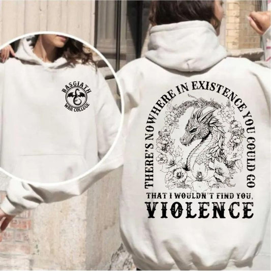Fourth Wing Double Sided Shirt, Dragon Rider T Shirt, Basgiath War College Sweater, The Empyrean Series, Bookish Tee,...