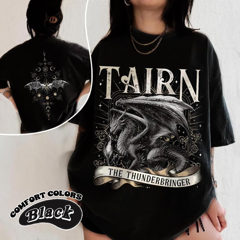 Fourth Wing Series T-Shirt | Onyx Storm | Dragon Rider | Bookish Tee Gift For Book Lover | Violet Sorrengail | Fantasy...