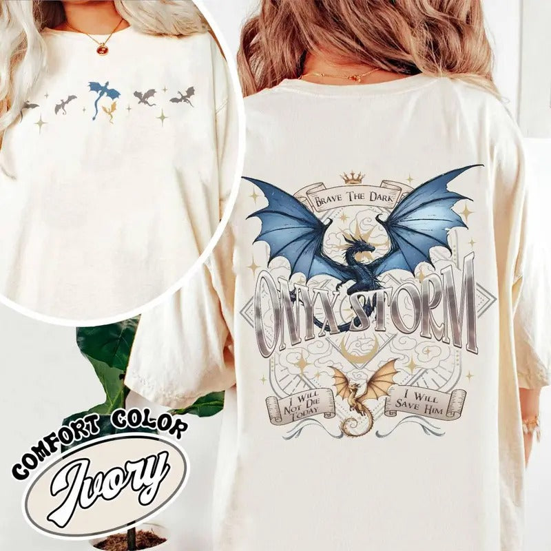 Fourth Wing Shirt,Basgiath War College Book shirt,Violet Sorrengail Tairn Shirt,Broccoli Onyx Storm Shirt, Xaden...