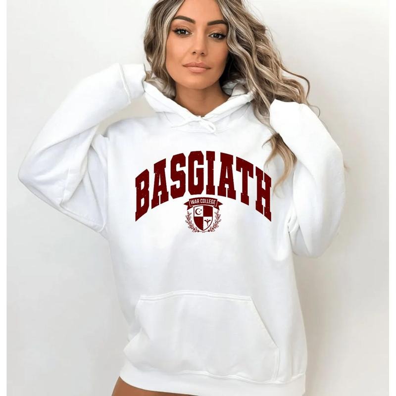 Fourth Wing Sweatshirt Basgiath War College Hoodie Fourth Wing Tshirt Dragon Rider Shirt Bookish Sweater The Empyrean...