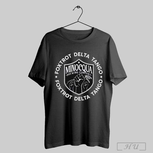 Foxtrot Delta Tango Minocqua Brewing Company 2025 T Shirt