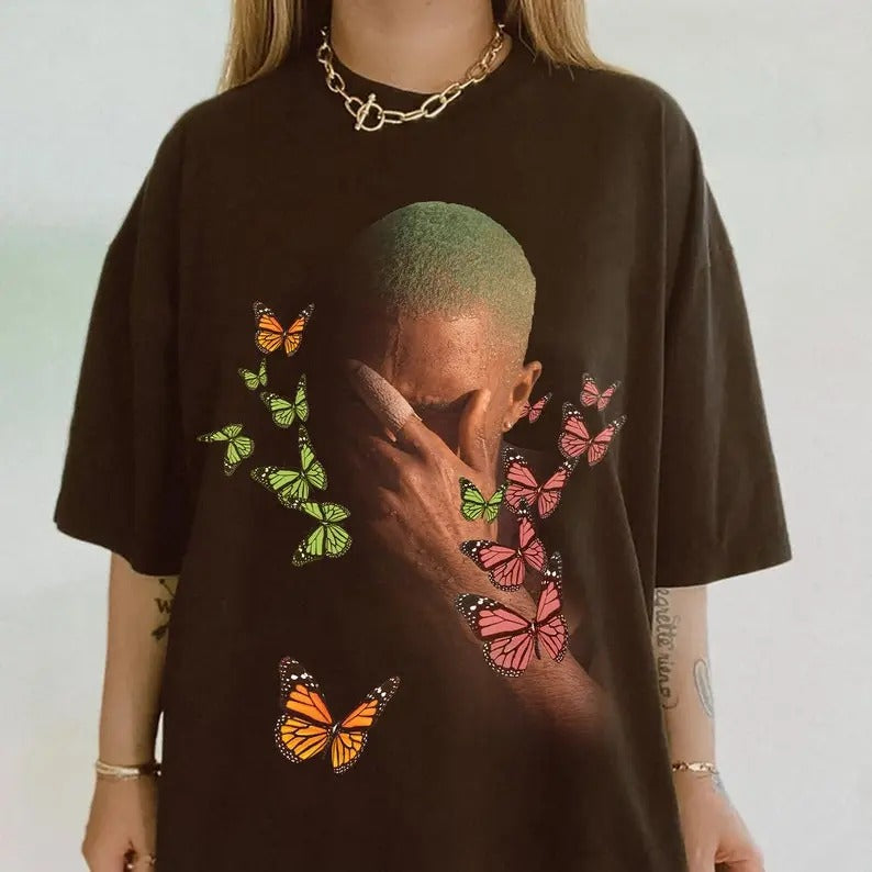 Frank Ocean T Shirt Goat Crew Frank Vintage T-Shirt Fashionable Casual Cotton T-Shirt T Shirts Top Menswear Underwear...