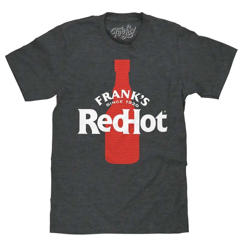 Frank's Red Hot T-Shirt - Charcoal Gray