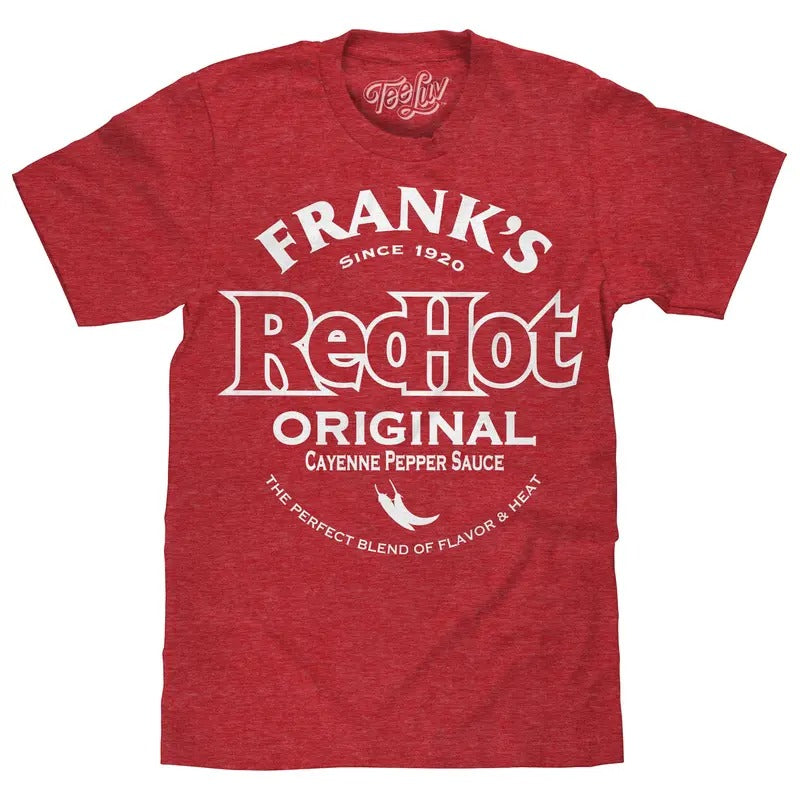 Frank's Red Hot T-Shirt - Heather Red