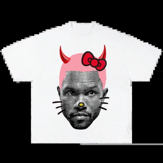 Frank with Horns Halloween Tee Hoodie, Sweatshirt | InkThreadWorks.com
