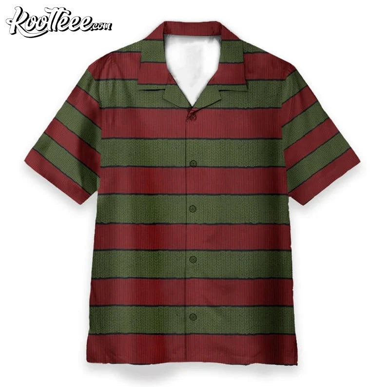 Freddy Krueger Halloween Costumes Hawaiian Shirt