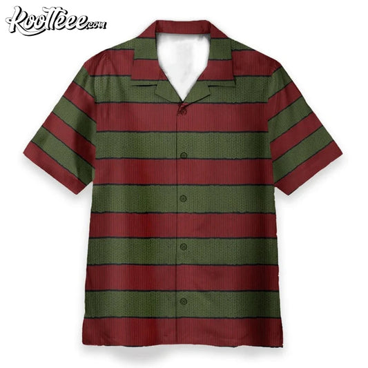 Freddy Krueger Halloween Costumes Hawaiian Shirt
