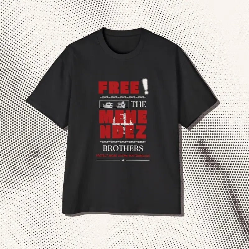 Free The Menendez Brothers Shirt, Vintage Menendez Brothers Shirt, 80s Erik And Lyle Tee