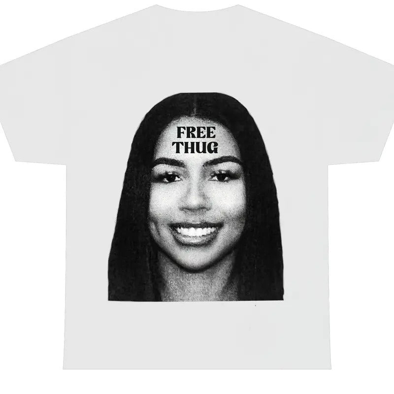 Free Thug Rap Tee - Trendy Urban Streetwear Shirt, Hip Hop Graphic T-Shirt