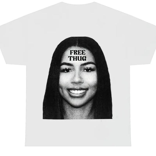 Free Thug Rap Tee - Trendy Urban Streetwear Shirt, Hip Hop Graphic T-Shirt