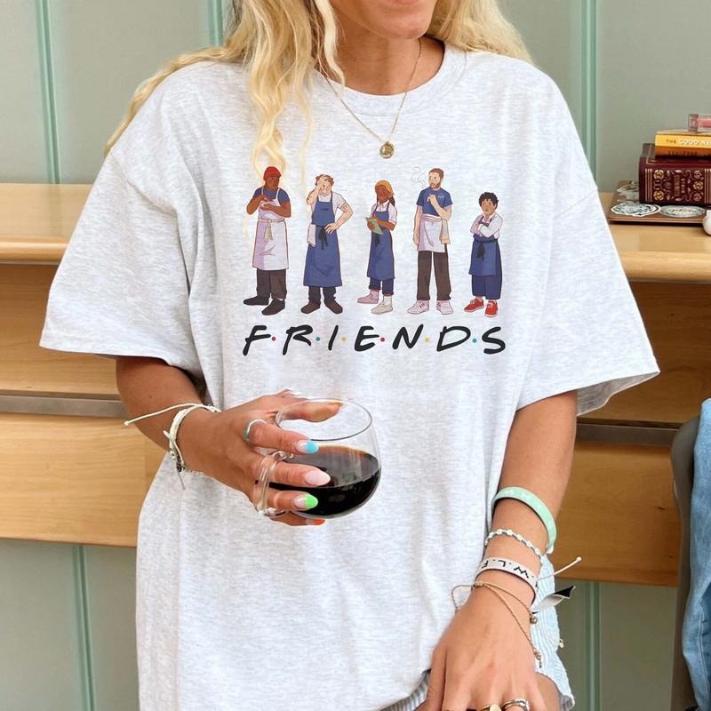 Friends Chef T-shirt, Sweatshirt, Hoodie | InkThreadWorks.com