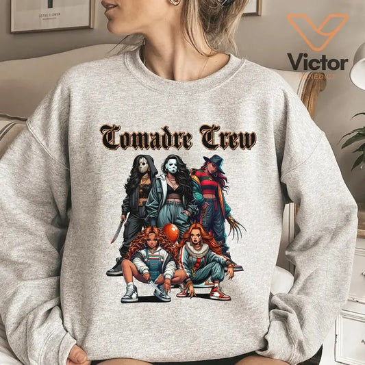 Friends H.or.ro.r M.o.vi.e SweatShirt, Girls Movie SweatShirt, H.o.r.r.or Friend SweatShirt, Halloween Vibes SweatShirt, S.c.a.r.y Halloween SweatShirt, Retro Halloween, T-shirts, Crewnecks, Hoodies – Gifts Suitable for Anyone