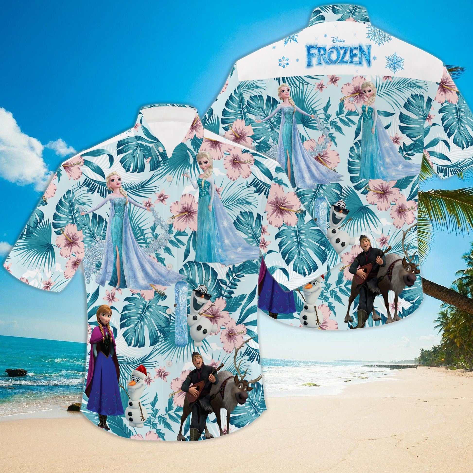 Frozen hawaiian shirt gift for family and friend 2710241