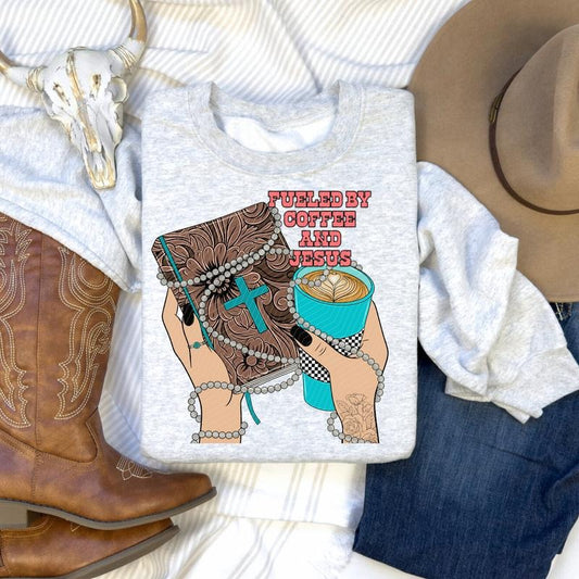 Fueled by Coffee DTF Transfers - THIS IS NOT A SHIRT Hoodie, Sweatshirt | InkThreadWorks.com