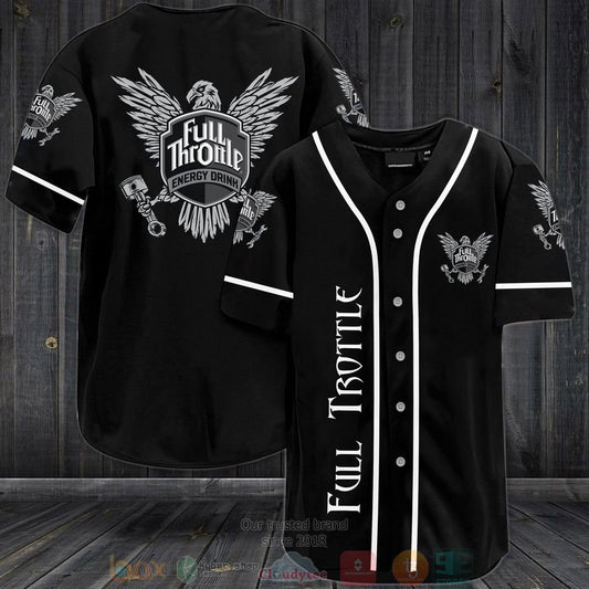 Full Throttle Energy Drink Baseball shirt