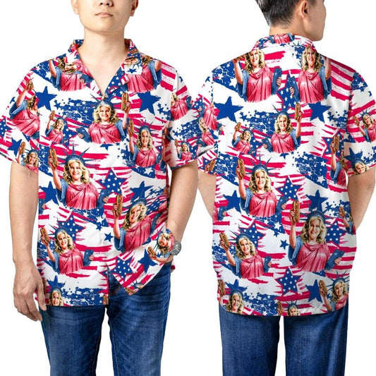 Funny 4th Of July 3D Beach Hawaiian 2025 Summer Shirt, You Look  Like The 4th Of July shirt, Hawaiian Shirtstyle{n002}2