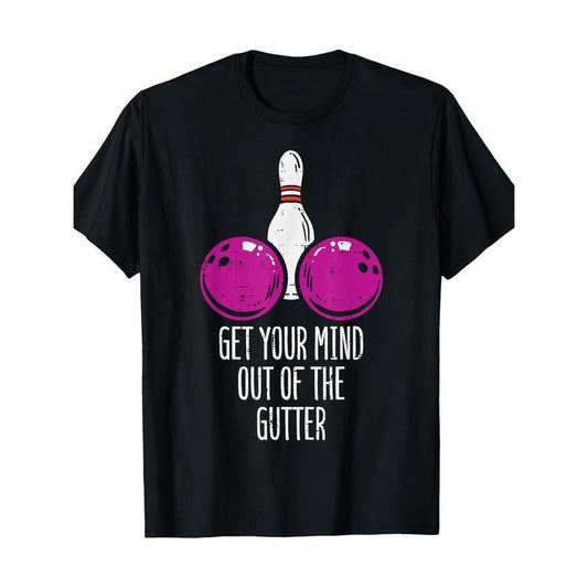 [Funny Bowler T-Shirt] Funny Bowler Bowling T-Shirt - 100% Cotton, 180g