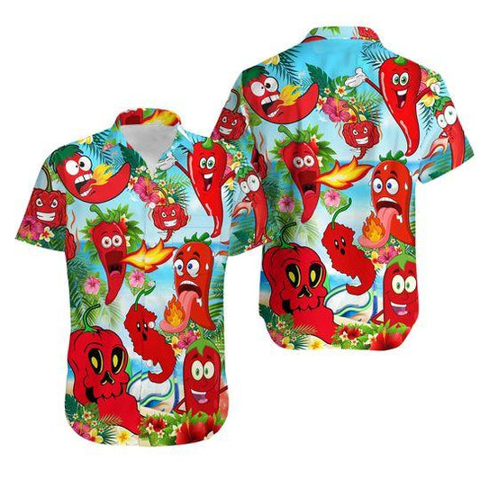 Funny chili peppers hawaiian shirt gift for family and friend 2708756