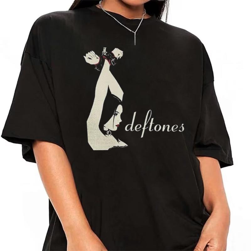 Funny Deftones T-shirt Deftones band Sweatshirt Rock Music Hoodie Deftones Tour 2025 Merch Rock Concert Tee Gift For Fans Men Women