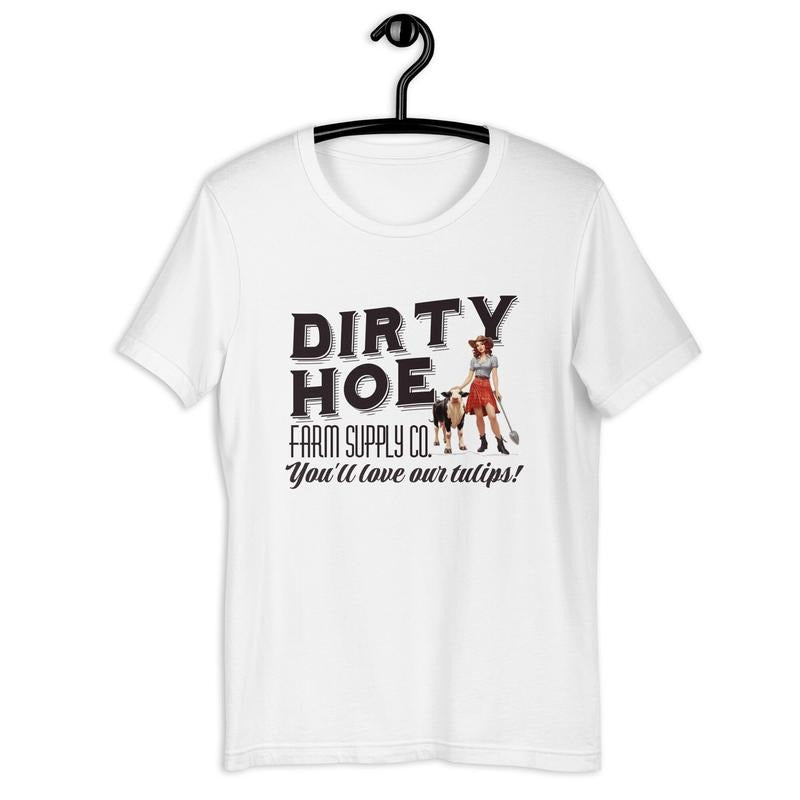 Funny Farmer Gifts Shirt, Garden Gifts, Funny Farmers Market Gift, Gift For Farmer, Homestead Tee, Dirty Hoe Farming...
