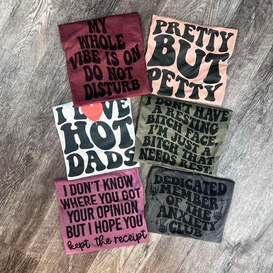 Funny Graphic Tees - Snark Collection