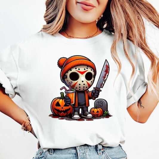 Funny Halloween Shirt, Very Demure Halloween Shirt, Pink Halloween Spooky Season Trending Item Fall Clothing, Very Demure...