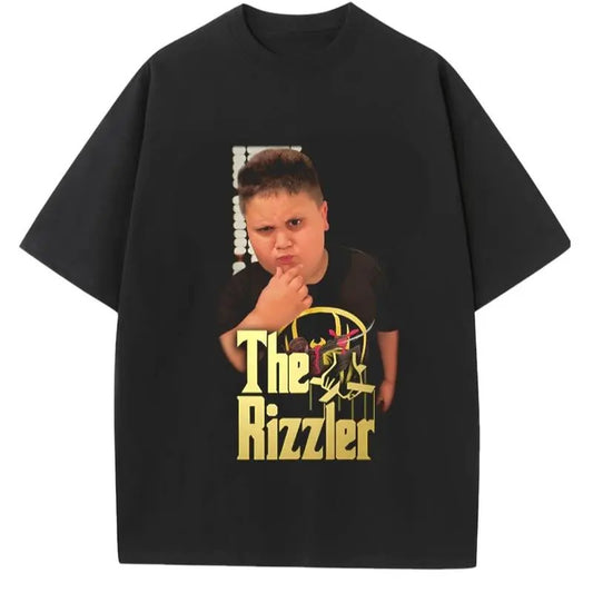 Funny Meme The God Rizzler Shirt, Unisex Short Sleeve, Gift for Fan, Gift For Women and Man Unisex T-Shirt, Top Womenswear