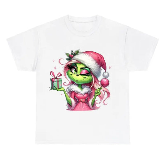 Funny Shirt, Christmas Girl Cute Boujeeee Shirt, Grinchyyy Shirt, Greenmas Shirt