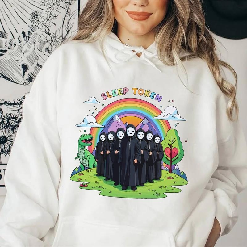 Funny Sleeep Tooken Band Hoodie, Alternative Metal, Worshippers fan Merch, Unisex Sweater Pullover Tee Sweatshirt