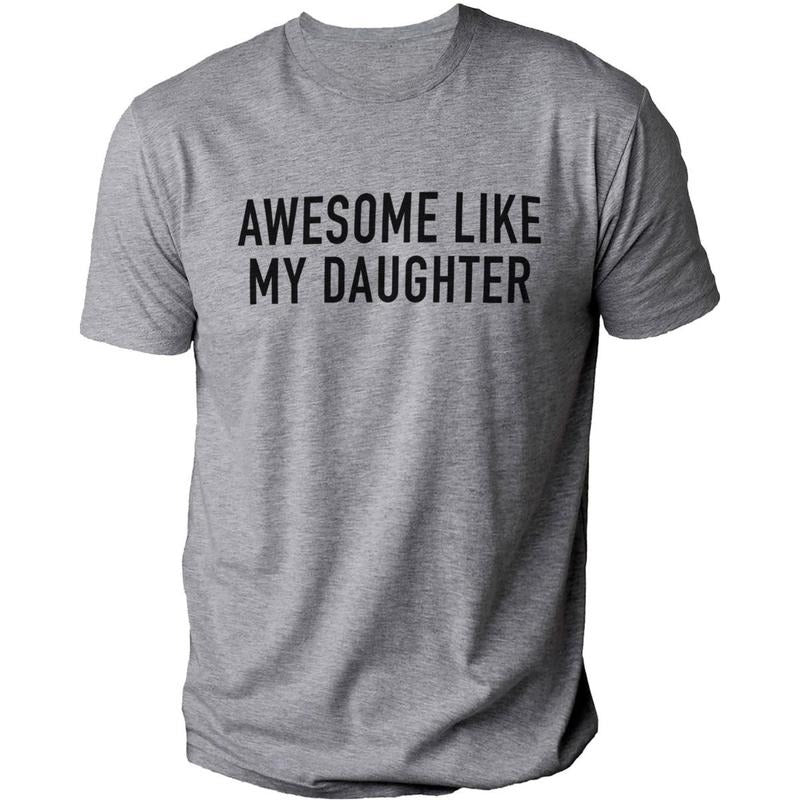 Funny T-Shirt DRG for Men Awesome Like My Daughter Fathers Dad Gift - Gift