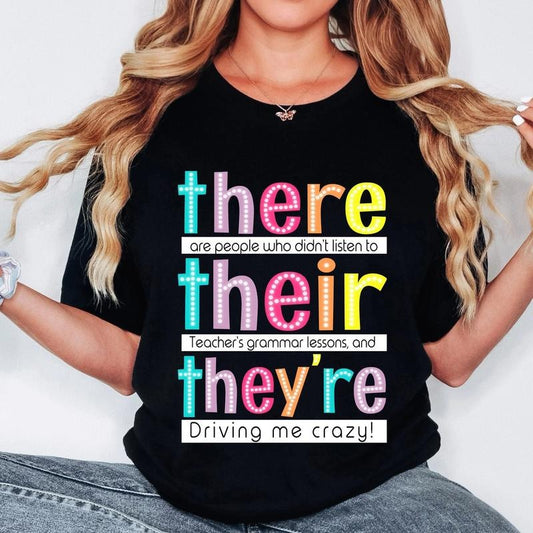 Funny Teacher DTF Transfers - THIS IS NOT A SHIRT