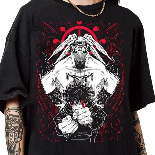 Fushiguro Megumi Anime Shirt, Anime Lover Shirt Cotton Crew Neck Anime Megumi Gift Men and Women T-shirt Hoodie, Sweatshirt