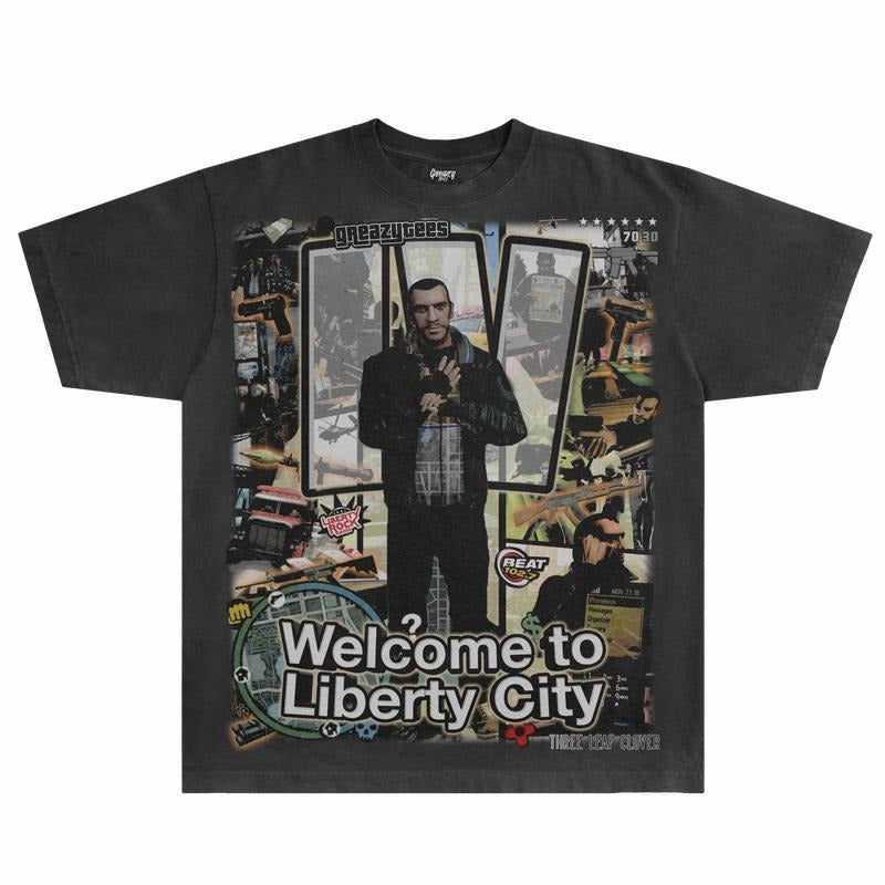 GTA IV Tee | Vintage Tee Graphic T-Shirt Sweatshirt Hoodie | Sport Tee - Gift For Fan