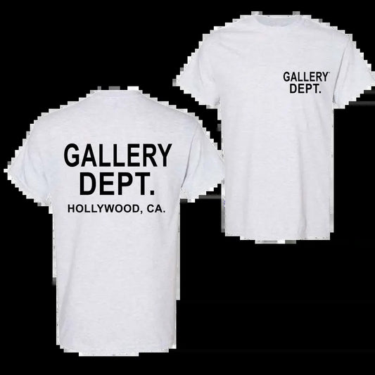 Gallery Dept T-shirt , Oversized Tee For Men, Streetwear Style Casual Cotton, Full Color, Full Size Hoodie, Sweatshirt
