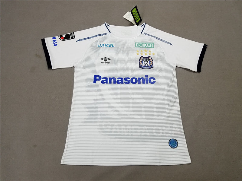 Gamba Osaka away white 19-20 season soccer jersey
