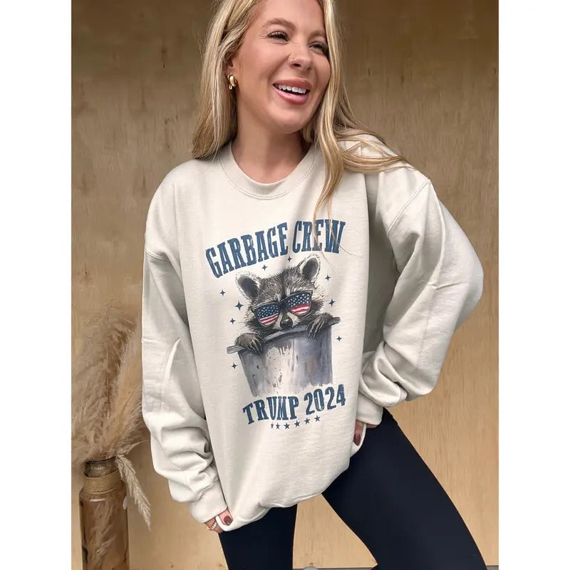 Garbage Crew Graphic Top