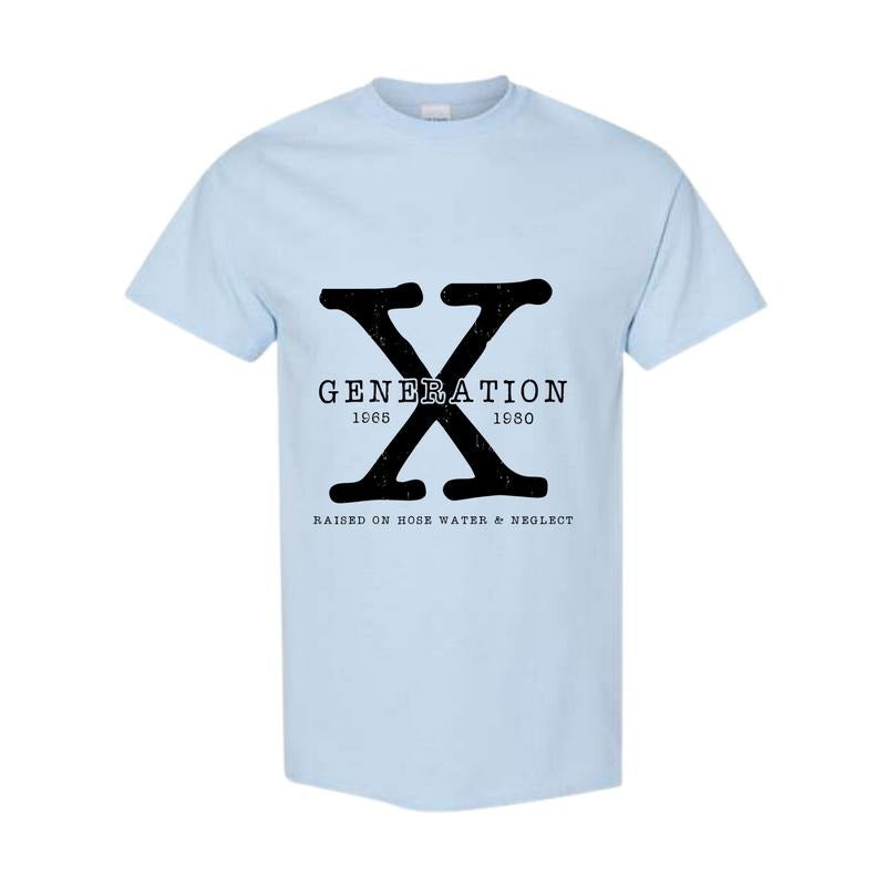 Gen-X Unisex T-Shirt, Trending T-shirt, Summer Tee, Full Color Hoodie, Sweatshirt | InkThreadWorks.com