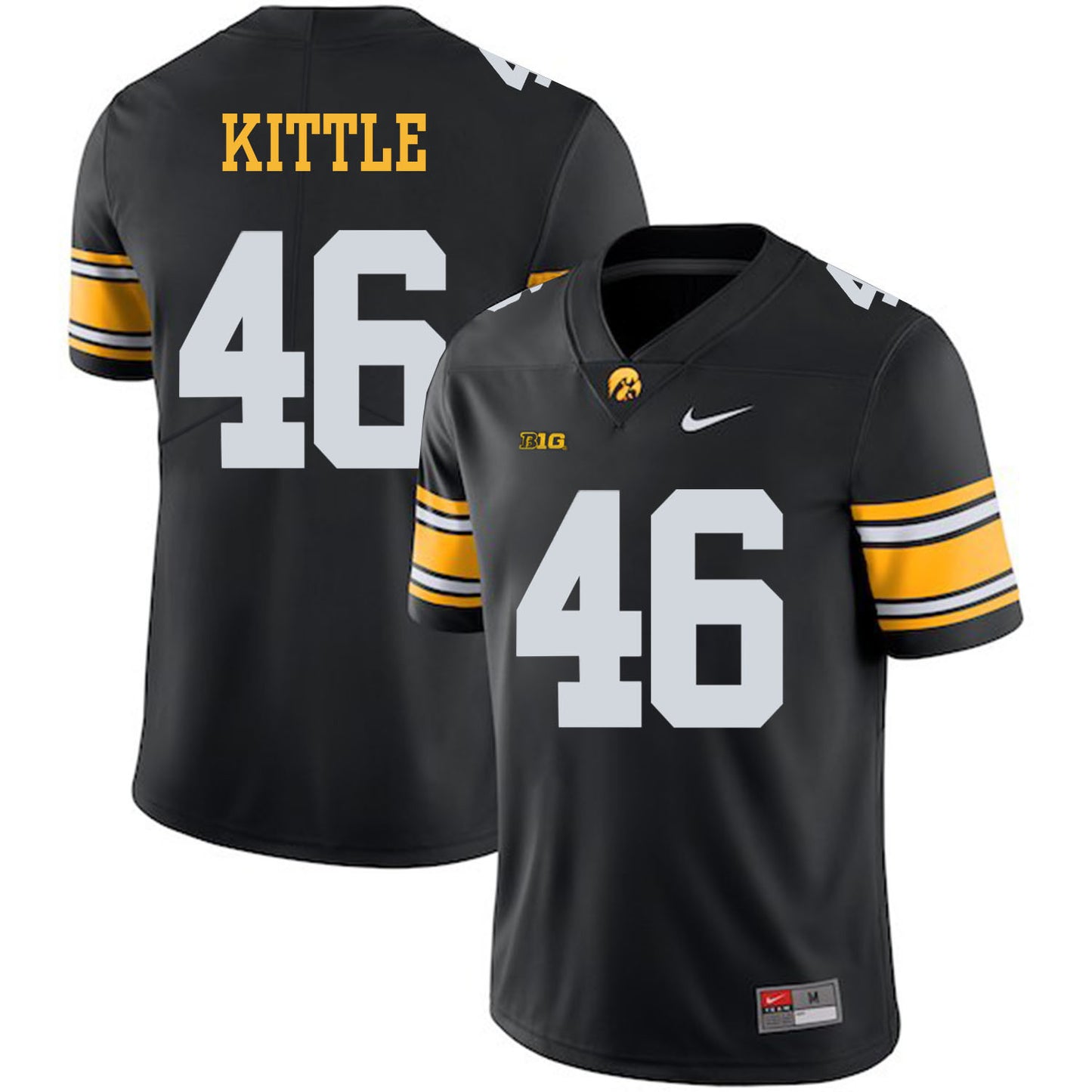 George Kittle 46 Black Style 1