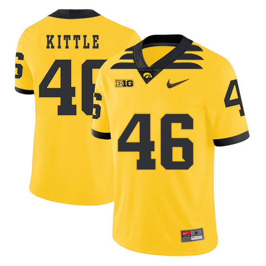 George Kittle 46 Yellow