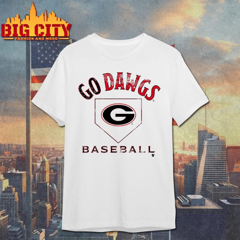 Georgia Baseball Home Plate Shirt