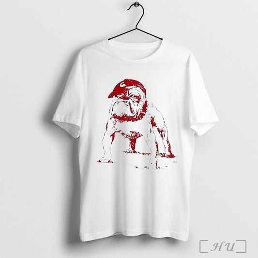Georgia Bulldogs Vintage Mascot T Shirt